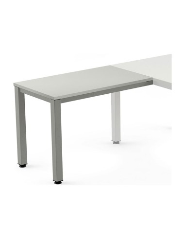 ALA MESA ROCADA EXECUTIVE 60X 100 CM DER. O IZQ. AD02 ALUMINIO/ GRIS