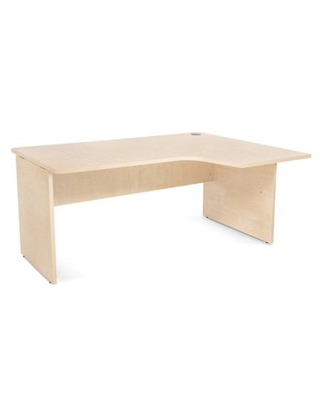 MESA ROCADA WORK 160X120 CM DERECHA ACABADO AA01 HAYA/HAYA 2051AA01