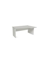 MESA ROCADA WORK 160X120 CM DER.AB02 ALUM/GRIS 2051AB02 2