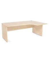 MESA ROCADA WORK 180X120 CM DERECHA ACABADO AA01 HAYA/HAYA 2052AA01