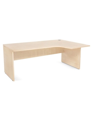 MESA ROCADA WORK 180X120 CM DERECHA ACABADO AA01 HAYA/HAYA 2052AA01