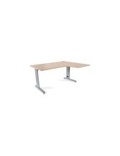 MESA ROCADA SERIE METAL 160X120 CM DERECHA ACABADO AC01 HAYA 2051AC01 2