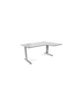 MESA ROCADA SERIE METAL 160X120 CM DERECHA ACABADO AC02 GRIS 2051AC02 2