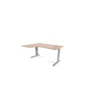 MESA ROCADA METAL 160X120 CM IZQUIERDA ACABADO AC01 HAYA 2053AC01 2