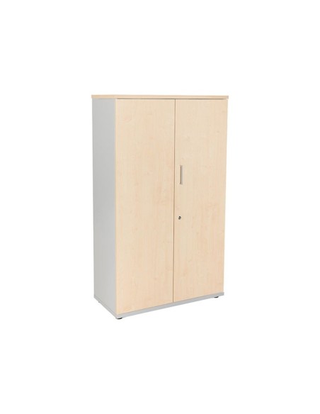 ARMARIO ROCADA C/3 ESTANTES 2 PUERTAS 156X90X45 GRIS/HAYA