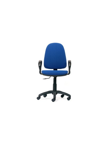 SILLA ROCADA BRAZOS AZ.DIAMETRO BASE 610 MM RESPALDO 490 MM X 420 MM