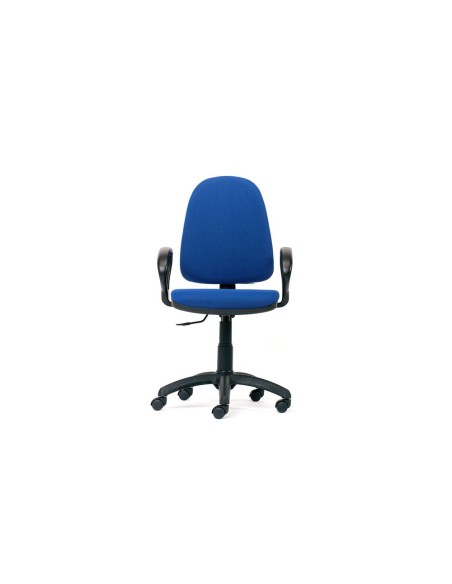 SILLA ROCADA BRAZOS AZ.DIAMETRO BASE 610 MM RESPALDO 490 MM X 420 MM