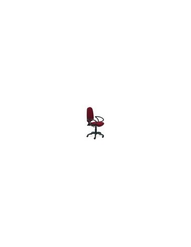 SILLA ROCADA BURDEOS BASE 610 MM RESPALDO 490 MM X 420 MM C/BRAZOS