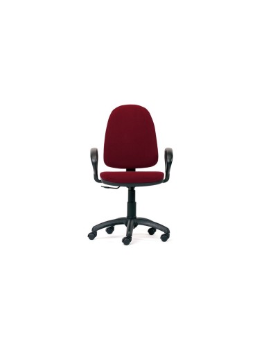 SILLA ROCADA BURDEOS BASE 610 MM RESPALDO 490 MM X 420 MM C/BRAZOS