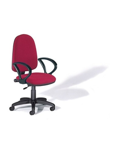SILLA ROCADA BURDEOS BASE 610 MM RESPALDO 490 MM X 420 MM C/BRAZOS