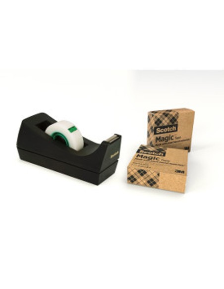 PORTARROLLO SOBREMESA SCOTCH C38 NG.C/3 ROLLOS 33MTX19MM.9-1933R3C38