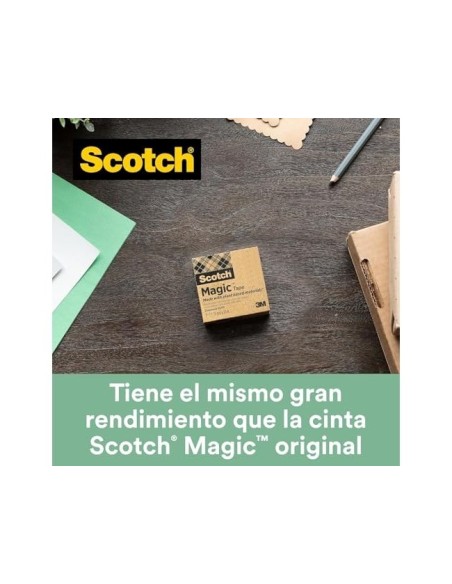 PORTARROLLO SOBREMESA SCOTCH C38 NG.C/3 ROLLOS 33MTX19MM.9-1933R3C38