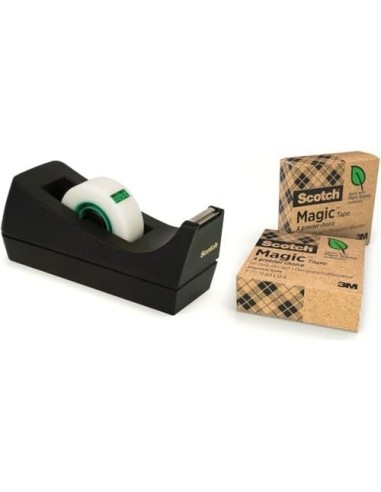 PORTARROLLO SOBREMESA SCOTCH C38 NG.C/3 ROLLOS 33MTX19MM.9-1933R3C38
