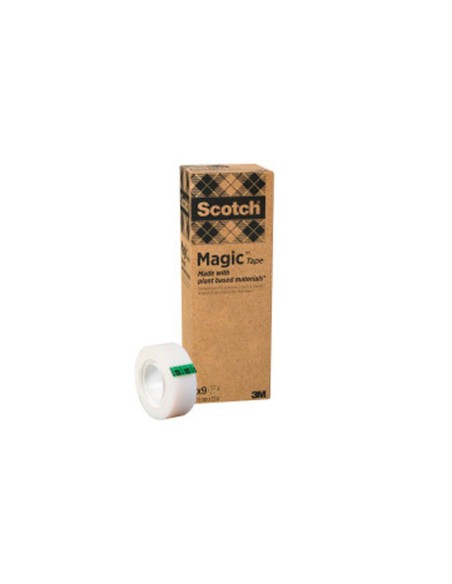 CINTA ADHESIVA SCOTCH MAGIC 33X19 MM PACK DE 9 ROLLOS 900-1933-9