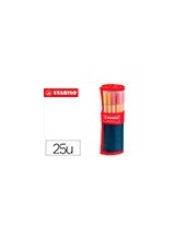 ROTULADOR STABILO PUNTA FIBRA POINT 88 ROLLERSET 25 COL.SURT.8825-021 2