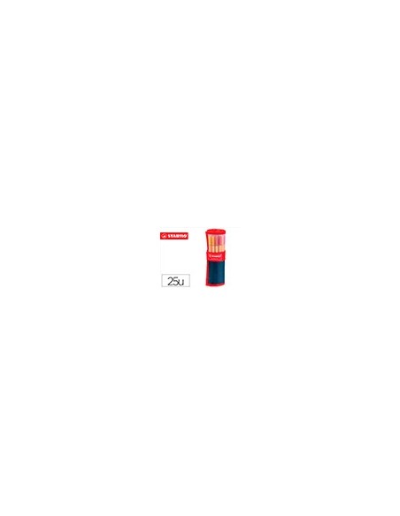 ROTULADOR STABILO PUNTA FIBRA POINT 88 ROLLERSET 25 COL.SURT.8825-021