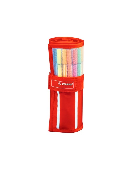 ROTULADOR STABILO ACUARELABLE PEN 68. 24 COLORES STD+6 NEON 6830-1