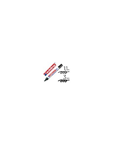 ROTULADOR EDDING PIZARRA BL.660 NG. P. RED. 3MM.RECARGABLE 660-01