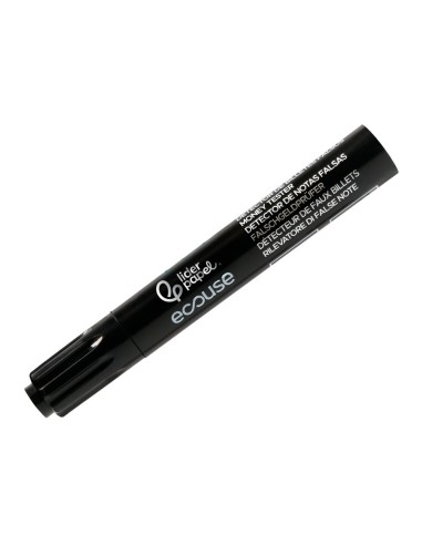 ROTULADOR  ECOUSE DETECTOR BILLETES FALSOS CUERPO PLAST.100% RECICL