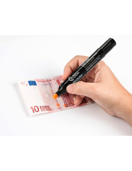 ROTULADOR  ECOUSE DETECTOR BILLETES FALSOS CUERPO PLAST.100% RECICL
