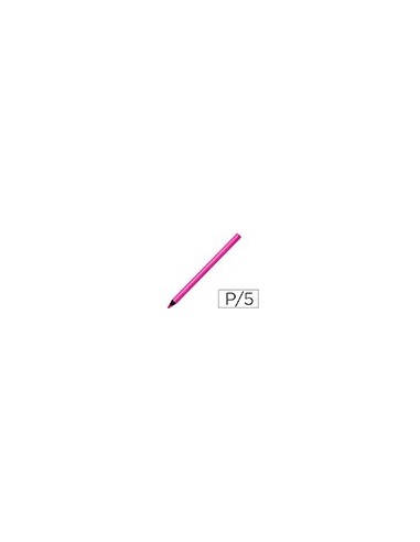 LAPICES DE COLORES LIDERPAPEL JUMBO NEON ROSA