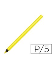 LAPICES DE COLORES LIDERPAPEL JUMBO NEON AMARILLO