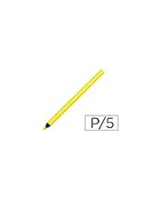 LAPICES DE COLORES LIDERPAPEL JUMBO NEON AMARILLO 2