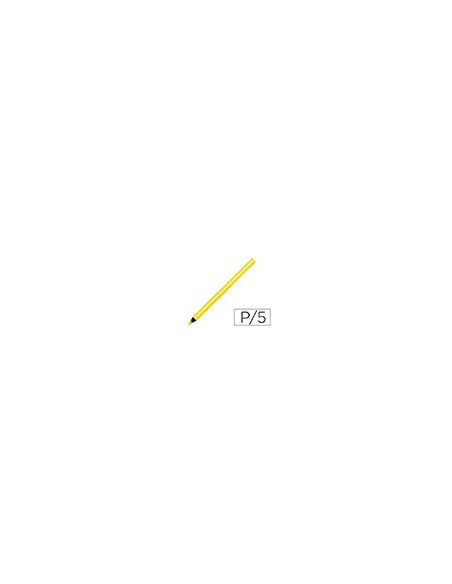 LAPICES DE COLORES LIDERPAPEL JUMBO NEON AMARILLO