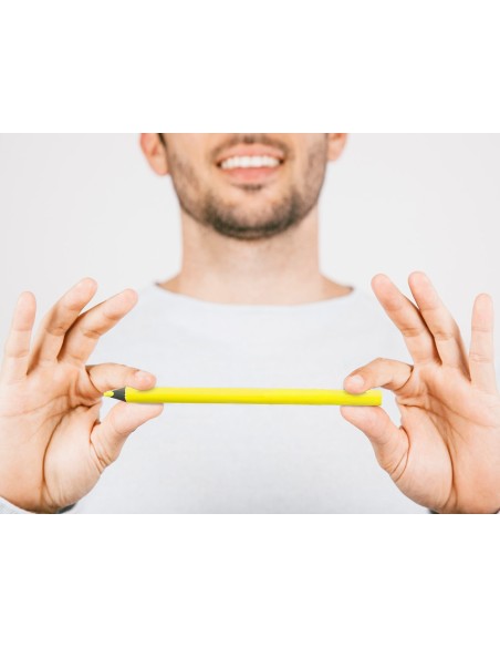 LAPICES DE COLORES LIDERPAPEL JUMBO NEON AMARILLO