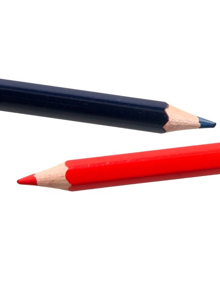 LAPICES DE COLORES LIDERPAPEL BICOLOR JUMBO