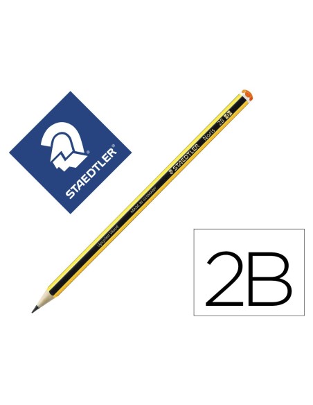 LAPICES GRAFITO STAEDTLER NORIS N.0 2B