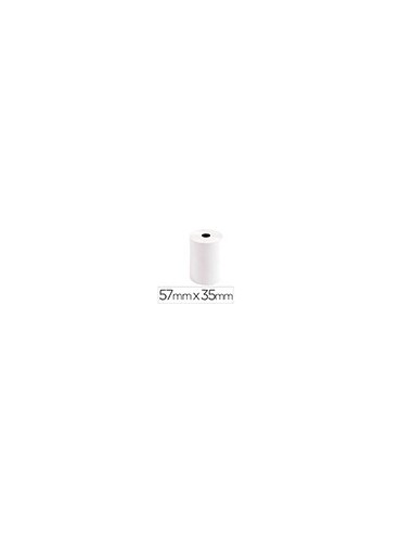 ROLLO SUMADORA EXACOMPTA SAFE CONTACT TERMICO 57MM X 35MM 44 G/M2