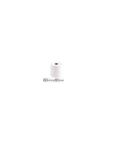 ROLLO SUMADORA EXACOMPTA TERMICO 80MM X 80MM 44 G/M2