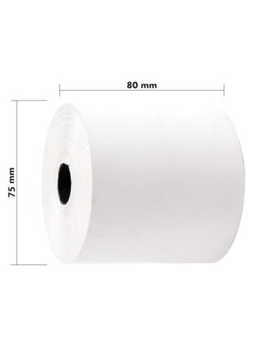 ROLLO SUMADORA EXACOMPTA TERMICO 80MM X 80MM 44 G/M2