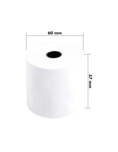 ROLLO SUMADORA TERMICO Q-CON.57 MM ANCHO X 60 MM DIAMETRO