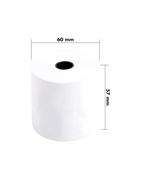 ROLLO SUMADORA TERMICO Q-CON.57 MM ANCHO X 60 MM DIAMETRO