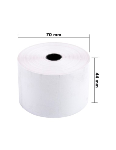 ROLLO SUMADORA TERMICO Q-CON.44 MM ANCHO X 70 MM DIAMETRO