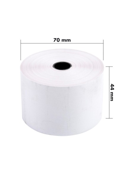 ROLLO SUMADORA TERMICO Q-CON.44 MM ANCHO X 70 MM DIAMETRO