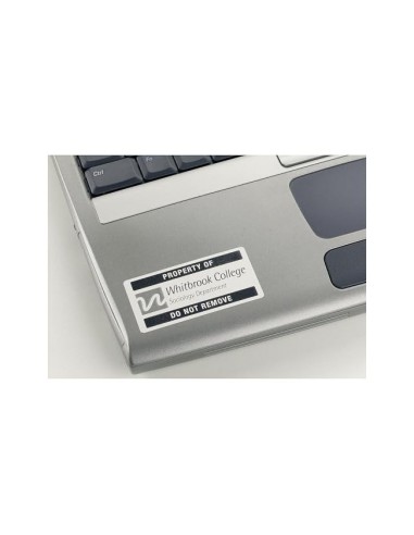 ETIQUETA ADH. AVERY L6009-20 45,7 X 21,2MM POLIESTER PLATA 960UD.