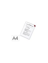FUNDA TARIFOLD ADHESIVA REMOV.A4 ESQUINA MAGNETICA 10 H.PACK 5 U. 2