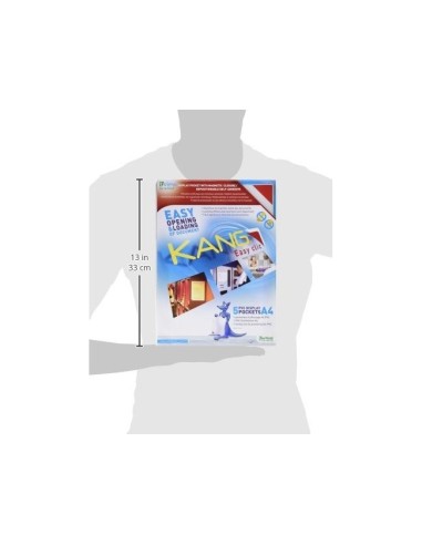 FUNDA TARIFOLD ADHESIVA REMOV.A4 ESQUINA MAGNETICA 10 H.PACK 5 U.