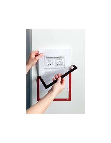 MARCO MAGNETICO A4 DORSO ADH. REMOVIBLE INF.SEGURIDAD 4869-03