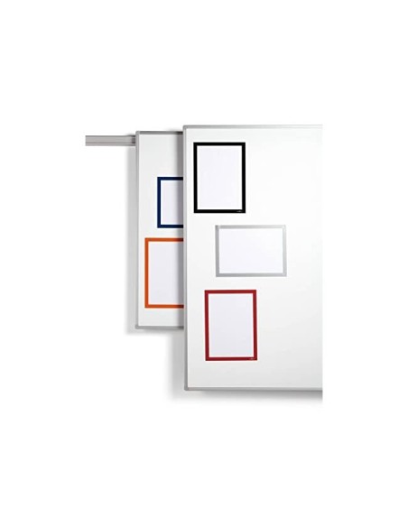 MARCO MAGNETICO A4 DORSO ADH. REMOVIBLE INF.SEGURIDAD 4869-03