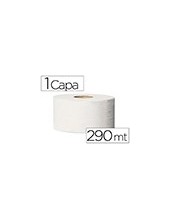 PAPEL HIGIENICO TORK MINIJUMBO 1 CAPA 290 MT PARA DISPENSADOR T2 2