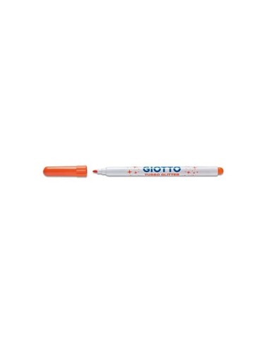 ROTULADOR GIOTTO TURBO GLITTER PURPURINA CAJA DE 8 UNIDADES