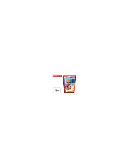 ROTULADOR STABILO POWER CAJA DE 12 COLORES