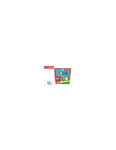 ROTULADOR STABILO POWER CAJA DE 18 COLORES