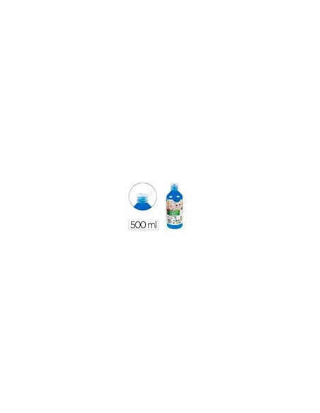 PINTURA DEDOSBOTELLA 500 ML AZ.
