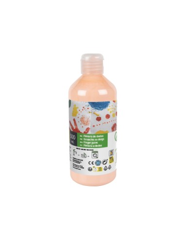 PINTURA DEDOSBOTELLA 500 ML CARNE