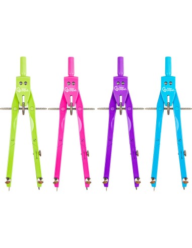 COMPAS LIDERPAPEL MICROMETRICO CON ADAPTADOR COLOR MP18